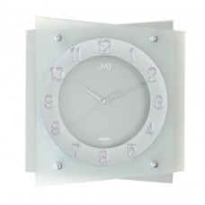 Nástenné hodiny JVD NS29104.1 strieborná 33cm Nástenné hodiny JVD NS29104.1 strieborná 33cm