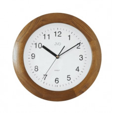 Nástenné hodiny JVD NS7017.1 – hnedé, drevo, tichý chod (28 cm) Nástenné hodiny JVD NS7017.1 – hnedé, drevo, tichý chod (28 cm)