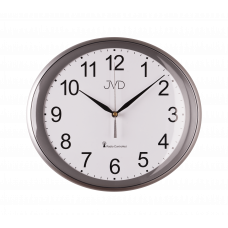 Nástenné hodiny JVD RH64.3 strieborná 30 cm Nástenné hodiny JVD RH64.3 strieborná 30 cm