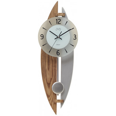Dizajnové kyvadlové nástenné hodiny JVD NS17068/78, 70cm Dizajnové kyvadlové nástenné hodiny JVD NS17068/78, 70cm