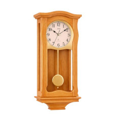Kyvadlové hodiny JVD NR2219.1 – rádiom riadené, drevené (60 cm) Kyvadlové hodiny JVD NR2219.1 – rádiom riadené, drevené (60 cm)