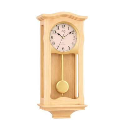 Kyvadlové hodiny JVD NR2219.2 – rádiom riadené, drevené (60 cm) Kyvadlové hodiny JVD NR2219.2 – rádiom riadené, drevené (60 cm)