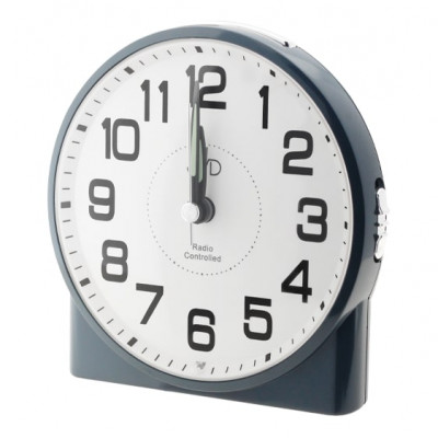 Rádiom riadený budík JVD RB22.3 – tmavomodrý, 12 cm Rádiom riadený budík JVD RB22.3 – tmavomodrý, 12 cm