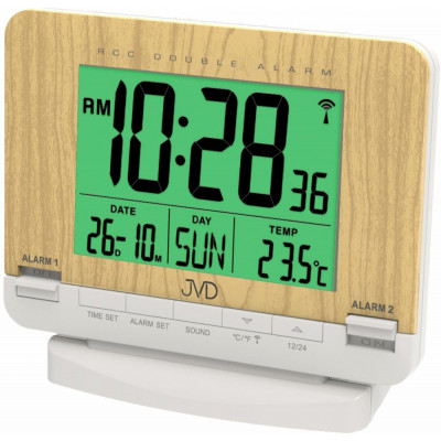 Rádiom riadený budík JVD RB9242.1 Rádiom riadený budík JVD RB9242.1