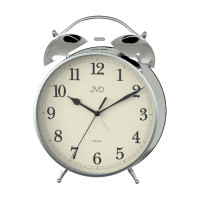 Veľký retro budík JVD SRP2107.1 (28 cm) s mechanickým zvonením Veľký retro budík JVD SRP2107.1 (28 cm) s mechanickým zvonením