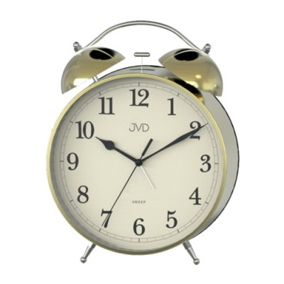 Extra veľký budík JVD SRP2107.2 s mechanickým zvonením, 28 cm Extra veľký budík JVD SRP2107.2 s mechanickým zvonením, 28 cm