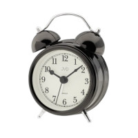 Ručičkový retro budík JVD SRP2215.4 (12,5 cm) – s mechanickým zvonením