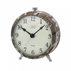 Budík Quartz JVD maskáčový klasik SRP2409.1 Budík Quartz JVD maskáčový klasik SRP2409.1