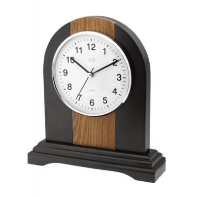 Stolné hodiny JVD NS21020.2, čierna 24cm