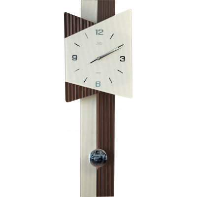 Dizajnové kyvadlové nástenné hodiny JVD NS16073.2, 71cm