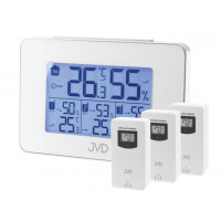 Digitálny teplomer JVD T3364.1 s tromi bezdrôtovými čidlami (13 cm) Digitálny teplomer JVD T3364.1 s tromi bezdrôtovými čidlami (13 cm)