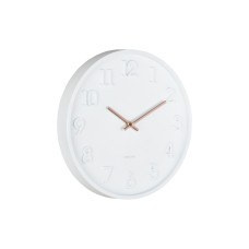 Dizajnové nástenné hodiny Karlsson Calma KA6041WH – Biele (30 cm) Dizajnové nástenné hodiny Karlsson Calma KA6041WH – Biele (30 cm)