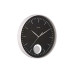 Nástenné hodiny Grato Pendulum Karlsson KA6065BK, 41cm