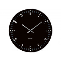 Nástenné hodiny KA4912 Karlsson XL Slim Index, 60 cm 	