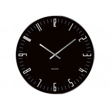 Nástenné hodiny KA4912 Karlsson XL Slim Index, 60 cm 	