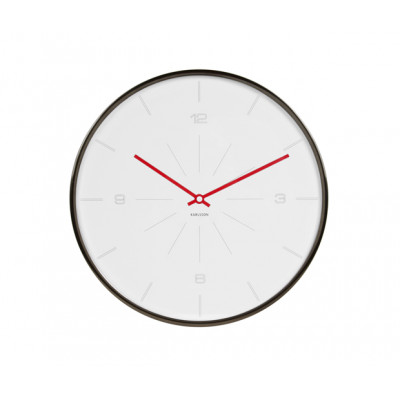 Dizajnové nástenné hodiny 5644WH Karlsson 40cm Dizajnové nástenné hodiny 5644WH Karlsson 40cm