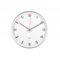 Dizajnové nástenné lentikulárne hodiny 5656WH Karlsson 30cm