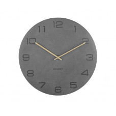Nástenné hodiny Karlsson KA5667GY Vigorous 40cm