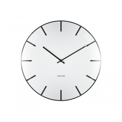 Dizajnové nástenné hodiny 5722WH Karlsson 40cm