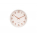 Drevené nástenné hodiny Karlsson 5808WH – lipové drevo, tichý chod, 22 cm Drevené nástenné hodiny Karlsson 5808WH – lipové drevo, tichý chod, 22 cm