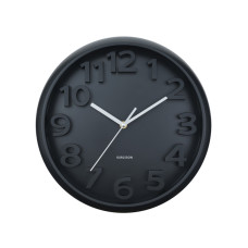 Nástenné hodiny Elevated Classic Numbers Karlsson KA6052BK, 34cm