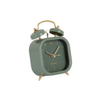 Budík Karlsson KA5921GR Glam Square, 12cm Budík Karlsson KA5921GR Glam Square, 12cm
