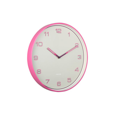 Nástenné hodiny Lined Numbers Karlsson KA6013BP, 40cm