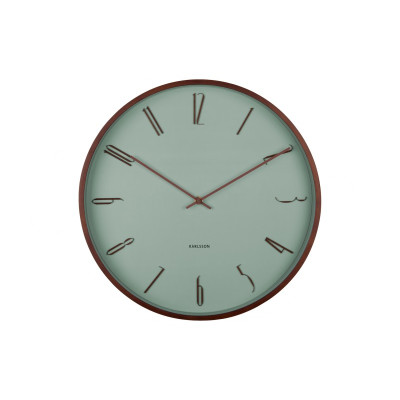Nástenné hodiny Scandia Karlsson KA6014GR, 40cm