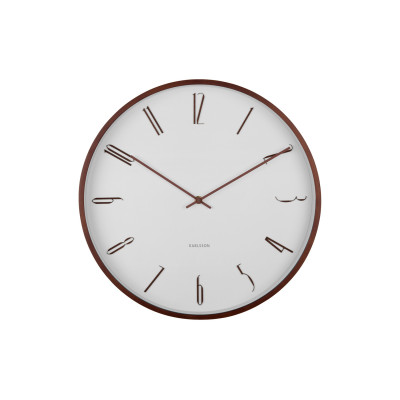 Nástenné hodiny Scandia Karlsson KA6014WH, 40cm Nástenné hodiny Scandia Karlsson KA6014WH, 40cm