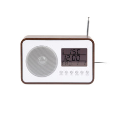 Budík a FM rádio Karlsson KA6036DW, 13cm