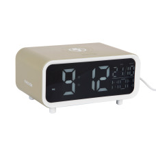 Budík a nabíjačka telefónu Karlsson KA6054GR, 11cm