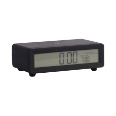 Budík Berlín LCD s nabíjačkou Karlsson KA6156BK, čierna