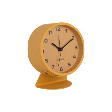 Karlsson Cool Retro budík KA6082YE – žltý 13 cm tichý sweep Karlsson Cool Retro budík KA6082YE – žltý 13 cm tichý sweep
