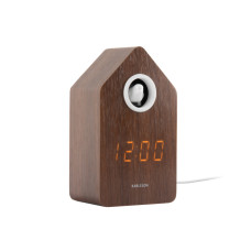 Budík Cuckoo LED Karlsson KA6061DW, 16cm