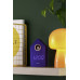 Dizajnový budík Karlsson Cuckoo LED KA6070BL – modrý s drevenou dýhou, 16 cm Dizajnový budík Karlsson Cuckoo LED KA6070BL – modrý s drevenou dýhou, 16 cm