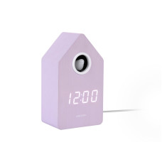 Budík Cuckoo LED Karlsson KA6070PU, 16cm