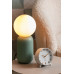 Elegantný kovový budík Karlsson KA5943WH Grace – biely s drevenými prvkami, tichý chod, 12 cm Elegantný kovový budík Karlsson KA5943WH Grace – biely s drevenými prvkami, tichý chod, 12 cm