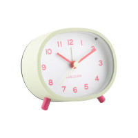 Budík Karlsson KA6025LG Cheeky Oval, 10cm Budík Karlsson KA6025LG Cheeky Oval, 10cm
