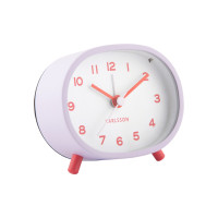 Budík Karlsson KA6025LP Cheeky Oval, 10cm Budík Karlsson KA6025LP Cheeky Oval, 10cm