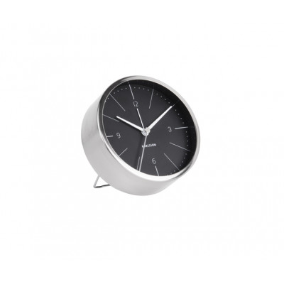 Dizajnový budík KA5670BK Karlsson 10cm