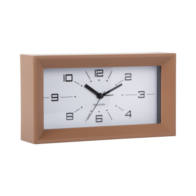 Budík Lujo Rectangle Karlsson KA6066BR, 20cm Budík Lujo Rectangle Karlsson KA6066BR, 20cm