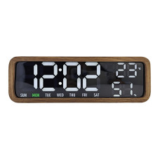 Budík Madera Karlsson KA6145DW, 9cm Budík Madera Karlsson KA6145DW, 9cm
