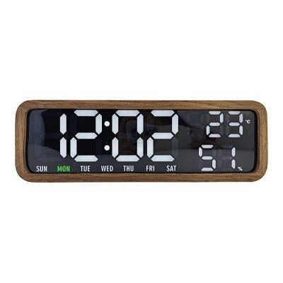 Budík Madera Karlsson KA6145DW, 9cm Budík Madera Karlsson KA6145DW, 9cm
