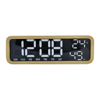 Budík Madera Karlsson KA6145WH, 9cm Budík Madera Karlsson KA6145WH, 9cm