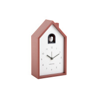 Budík Modern Cuckoo Karlsson KA6015RD, 20cm Budík Modern Cuckoo Karlsson KA6015RD, 20cm