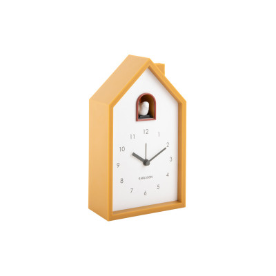 Budík Modern Cuckoo Karlsson KA6015YE, 20cm Budík Modern Cuckoo Karlsson KA6015YE, 20cm