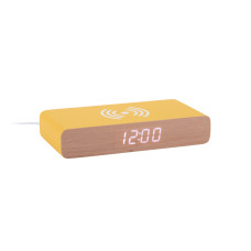 Budík Retro Flat LED Karlsson KA6039BY, 8cm