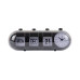 Budík Retro Tube Calendar Flip Karlsson KA6045BK, 10cm