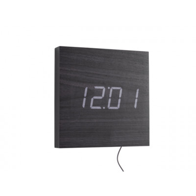 Dizajnové LED nástenné hodiny 5804BK Karlsson 20cm