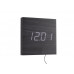 Dizajnové LED nástenné hodiny 5804BK Karlsson 20cm